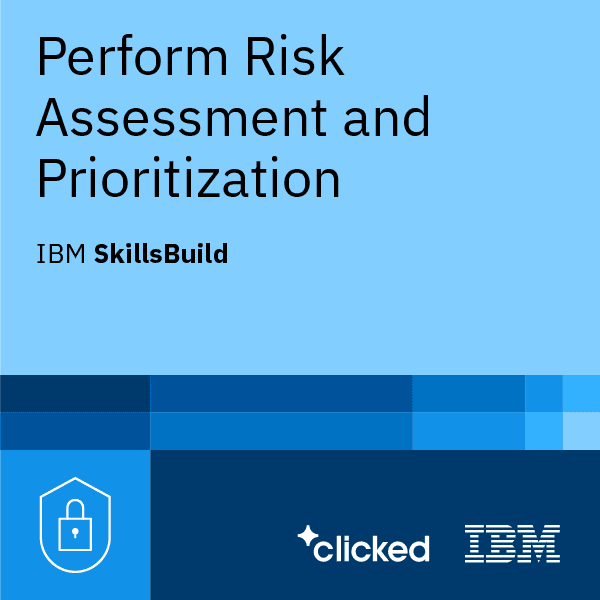 Perform Risk Assessment and Prioritization Digital Credential