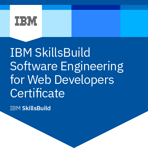 Certificate Emblem Software Engineer