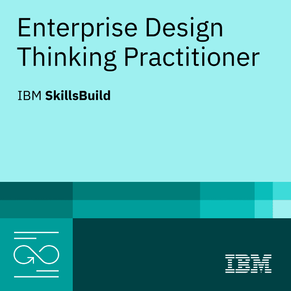 Badge Emblem Enterprise Design Thinking Practitioner