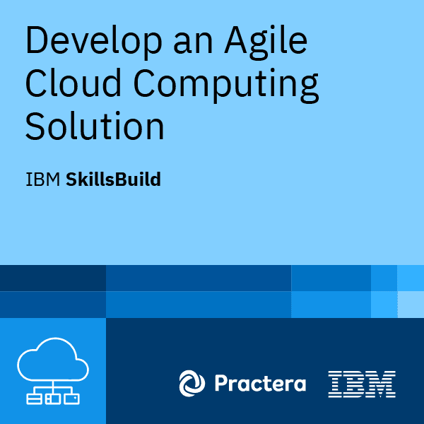 Badge for Develop an Agile Cloud Computing Solution