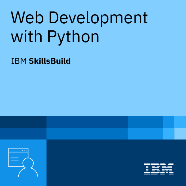 Badge for Web Development with Python